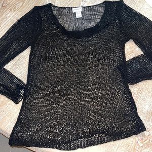 Soft Surroundings Womens Net Top Size Dmall